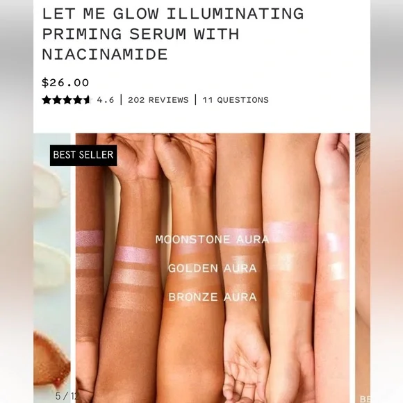 NIB NEW Alicia KEYS Soulcare Let Me Glow Illuminating Serum Golden Aurora - Picture 15 of 16